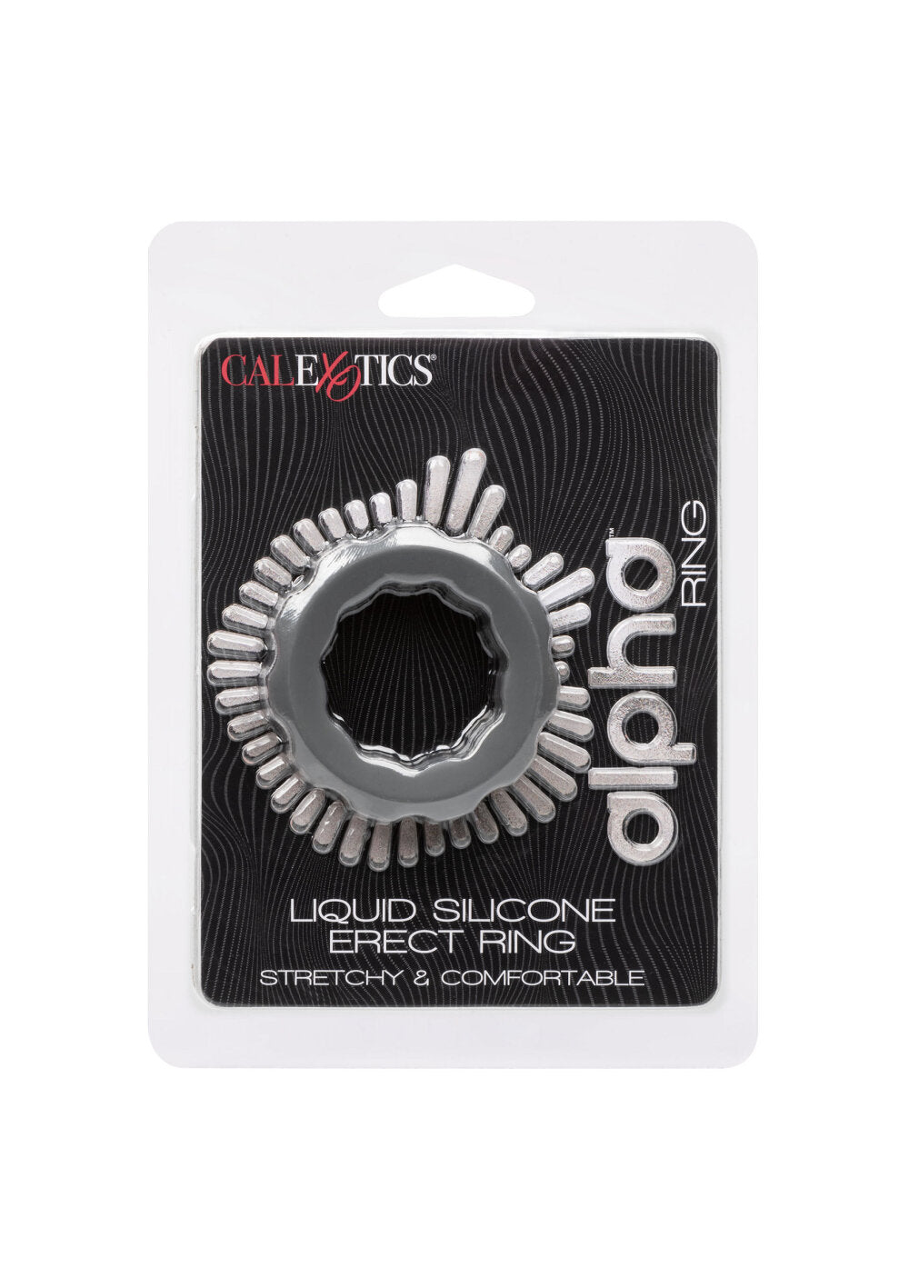 CalExotics Alpha Liquid Silicone Erect Ring