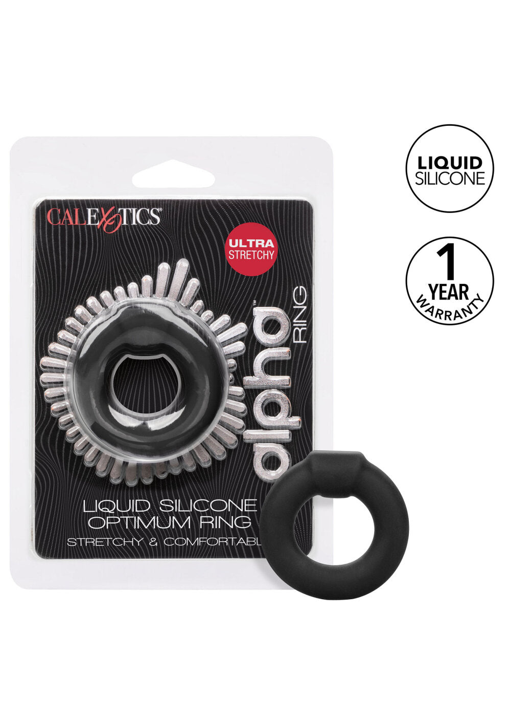 CalExotics Alpha Liquid Silicone Optimum Ring