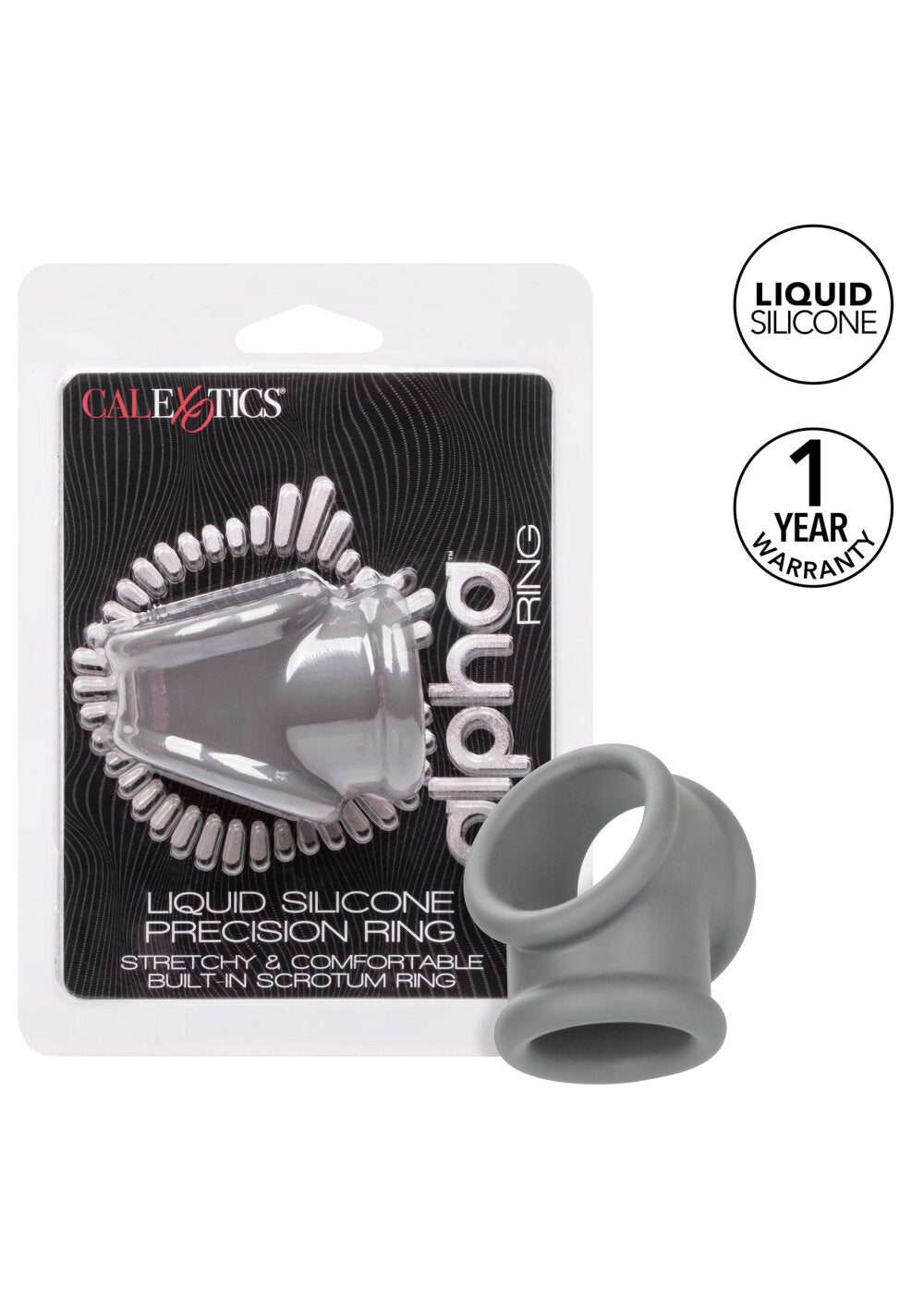 CalExotics Alpha Liquid Silicone Precision Ring