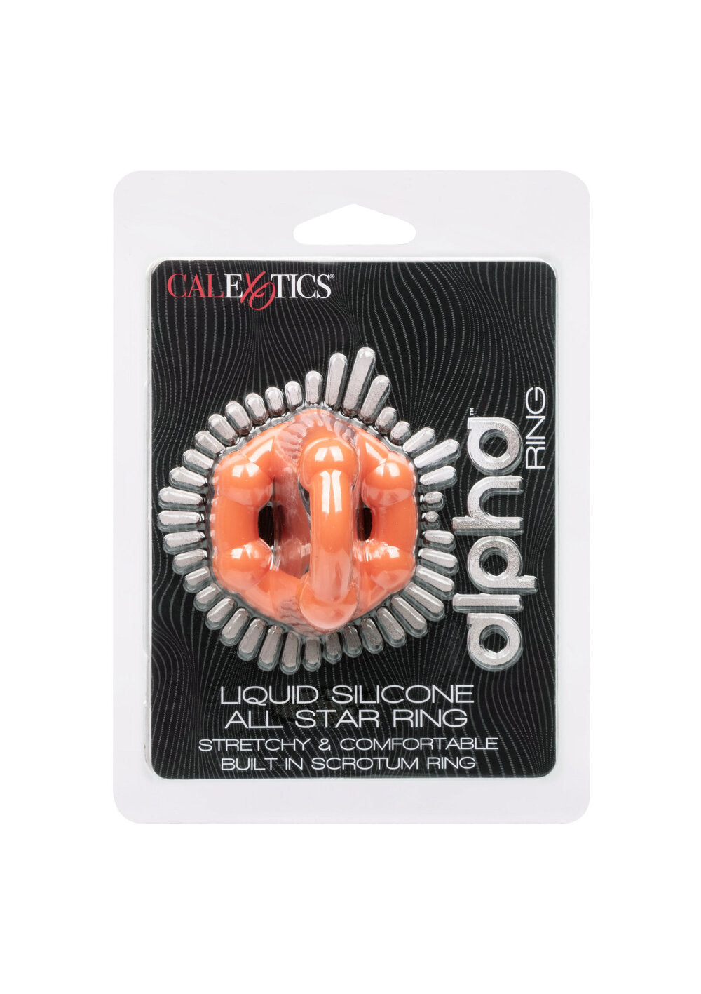 CalExotics Alpha Liquid Silicone All Star Ring