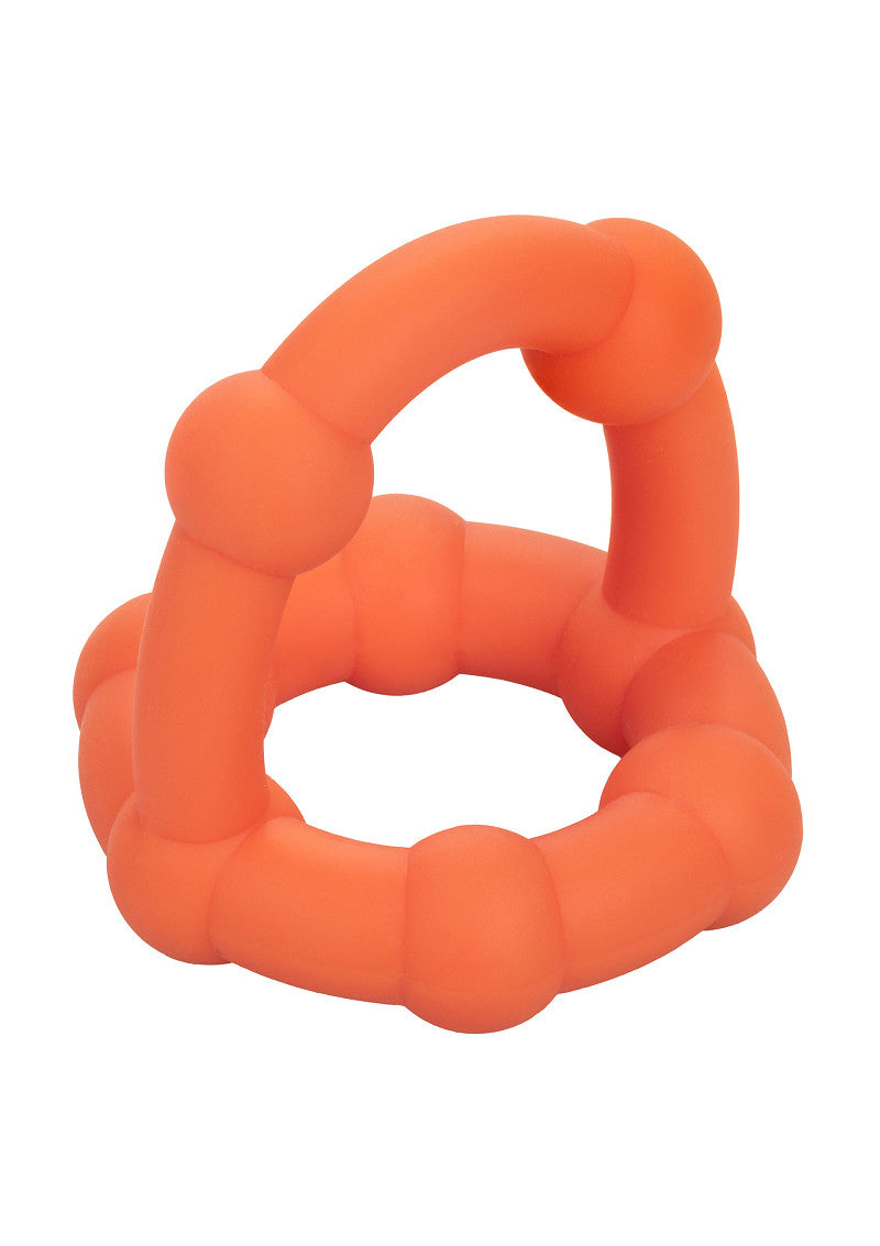 CalExotics Alpha Liquid Silicone All Star Ring