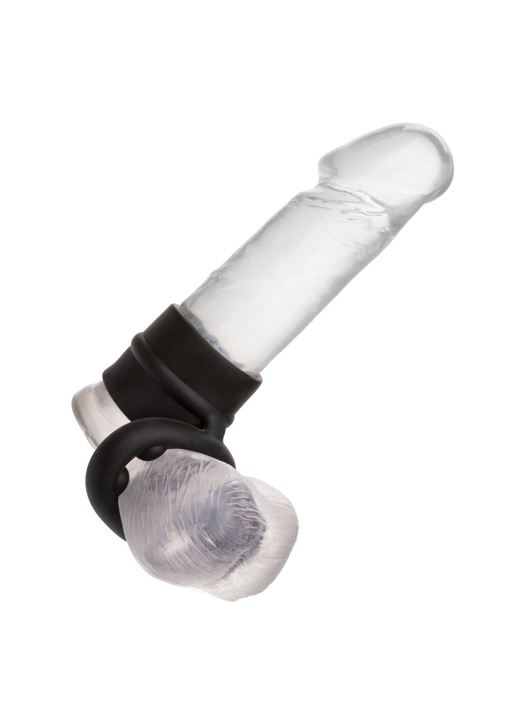 CalExotics Alpha Liquid Silicone Dual Magnum Ring