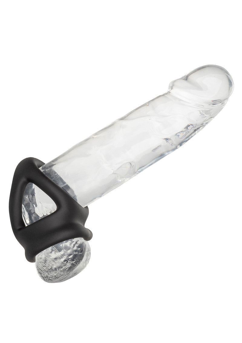 CalExotics Alpha Liquid Silicone Dual Cage & Ring