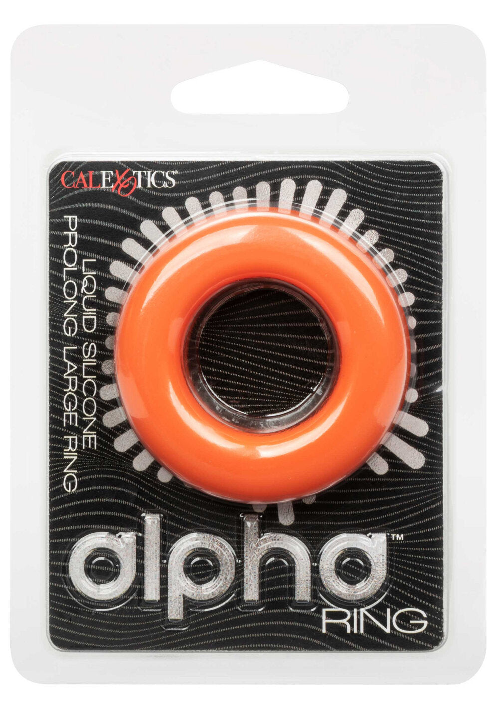 CalExotics Alpha Liquid Silicone Prolong Large Ring