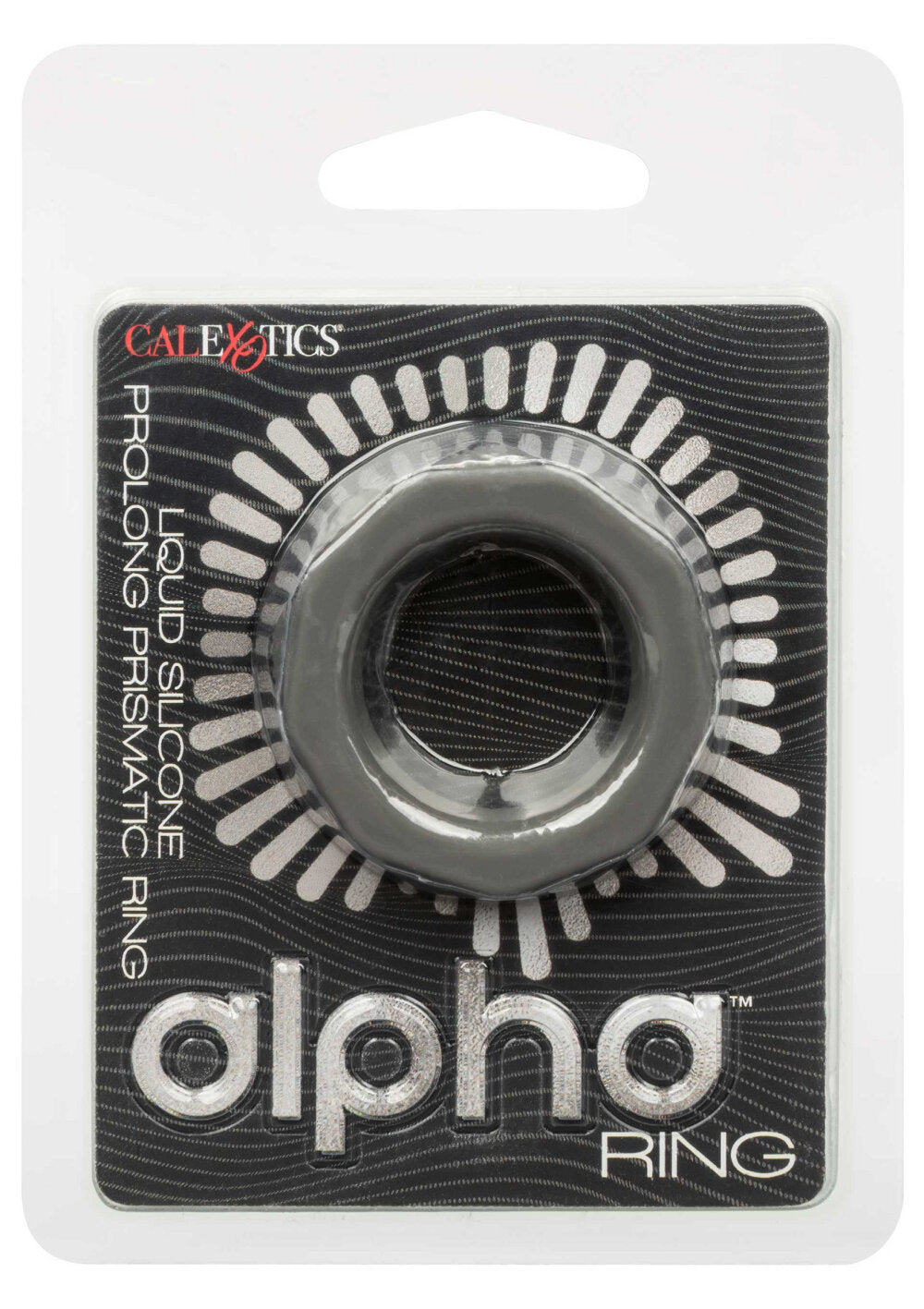 CalExotics Alpha Liquid Silicone Prolong Prismatic Ring