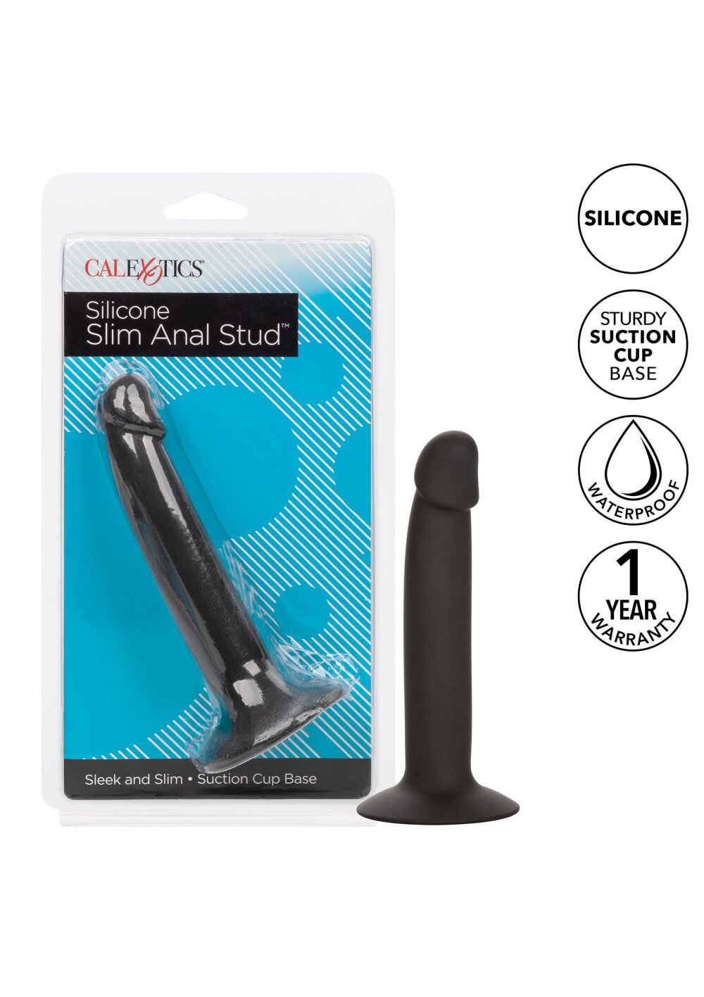 CalExotics Silicone Slim Anal Stud