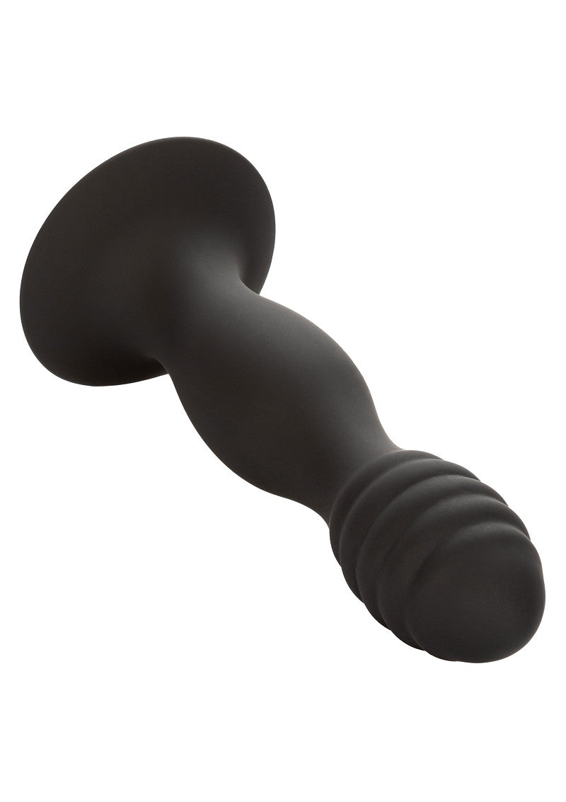 CalExotics Silicone Ribbed Anal Stud