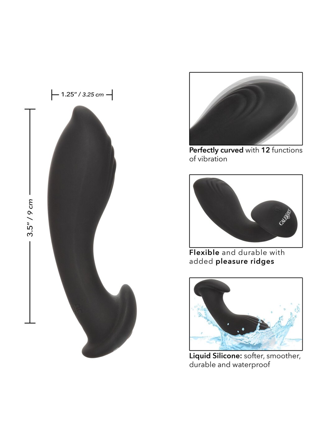 CalExotics Eclipse Liquid Silicone Flex Probe