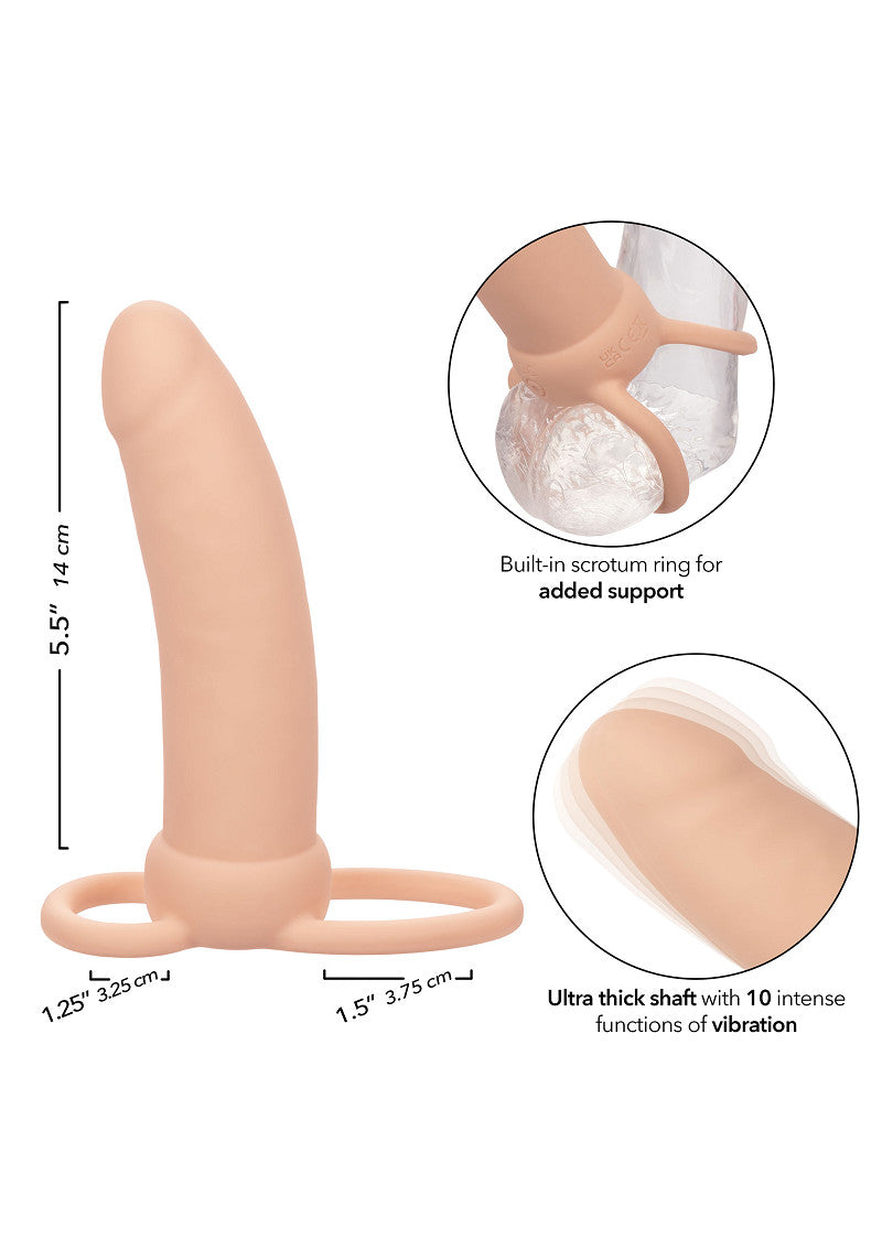 CalExotics Performance Maxx Rechargeable Thick Dual Penetrator