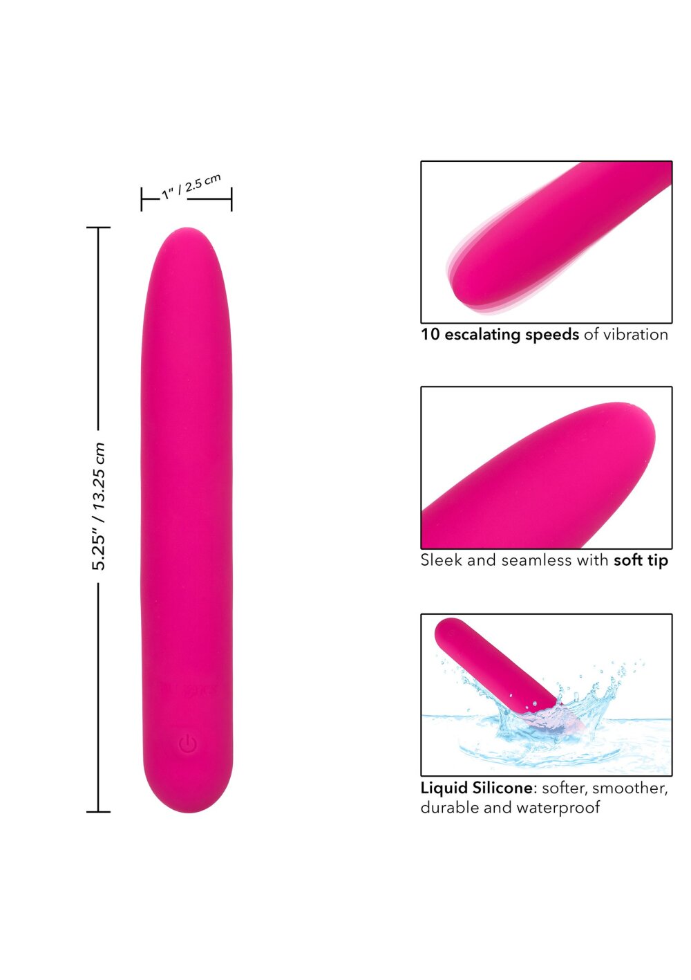 CalExotics Bliss Liquid Silicone Vibe