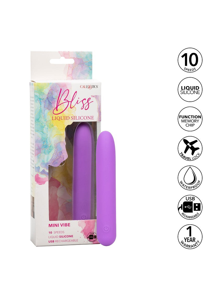 CalExotics Bliss Liquid Silicone Mini Vibe