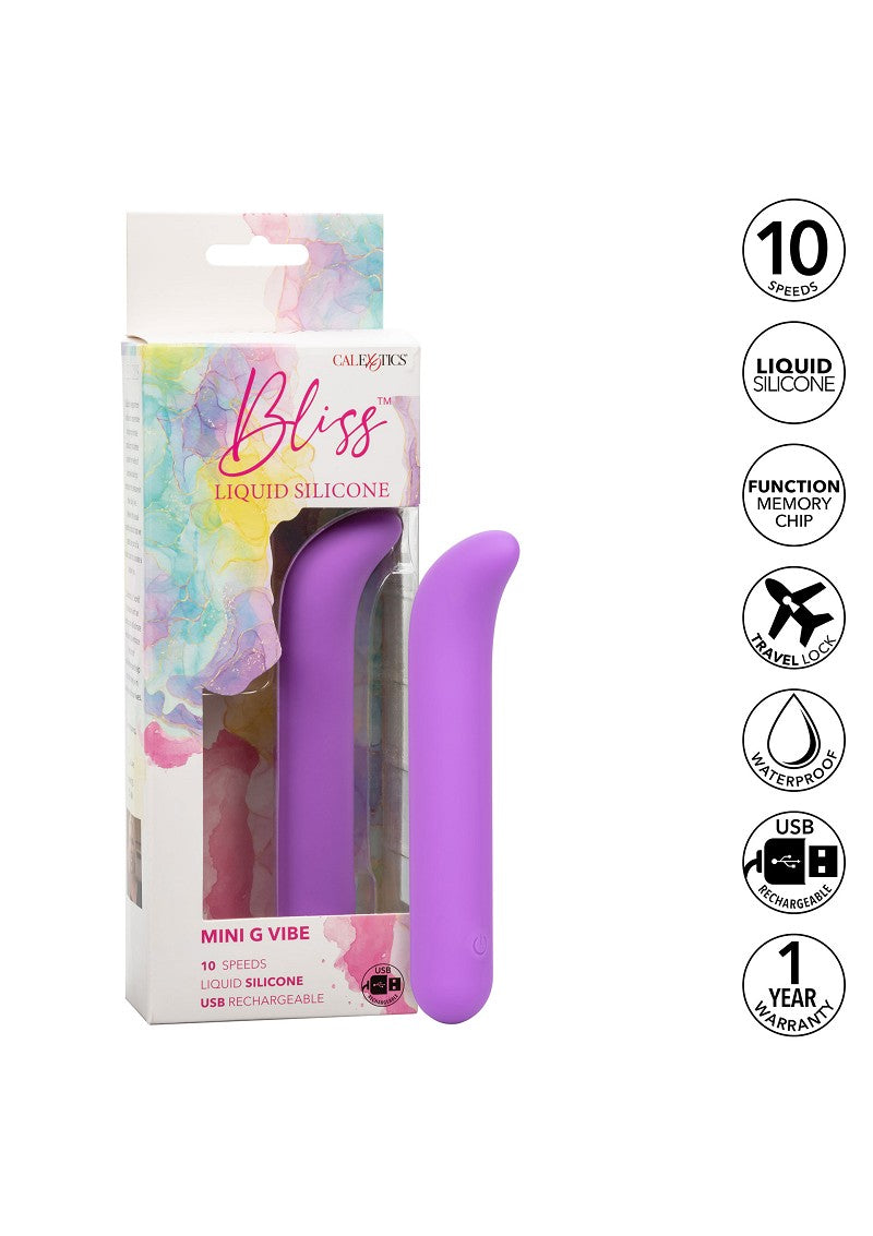 CalExotics Bliss Liquid Silicone Mini G Vibe