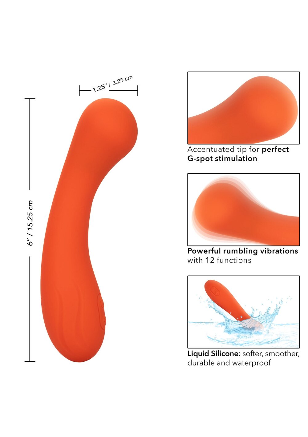 CalExotics Stella Liquid Silicone G-Wand