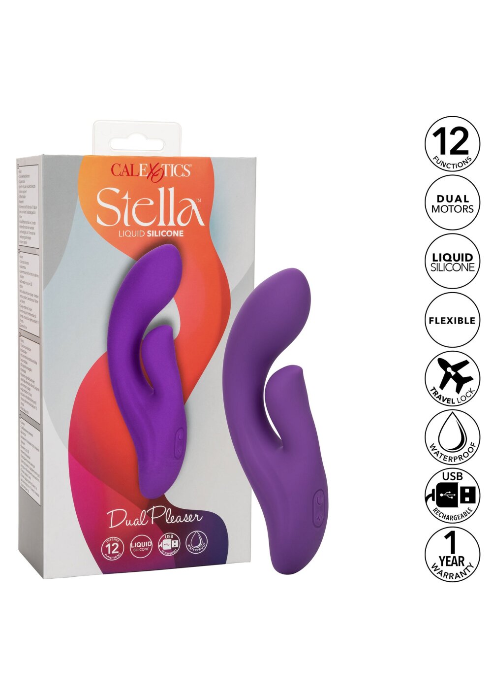 CalExotics Stella Liquid Silicone Dual Pleaser