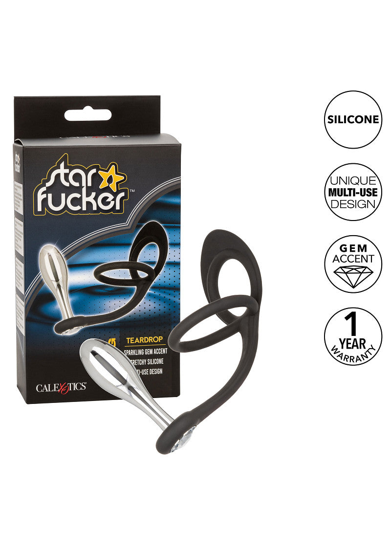 CalExotics Star Fucker Teardrop Plug