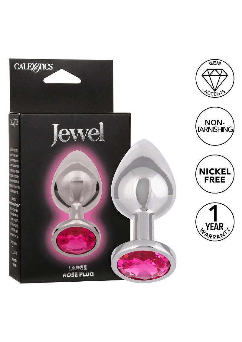 CalExotics Jewel Large Rose Plug