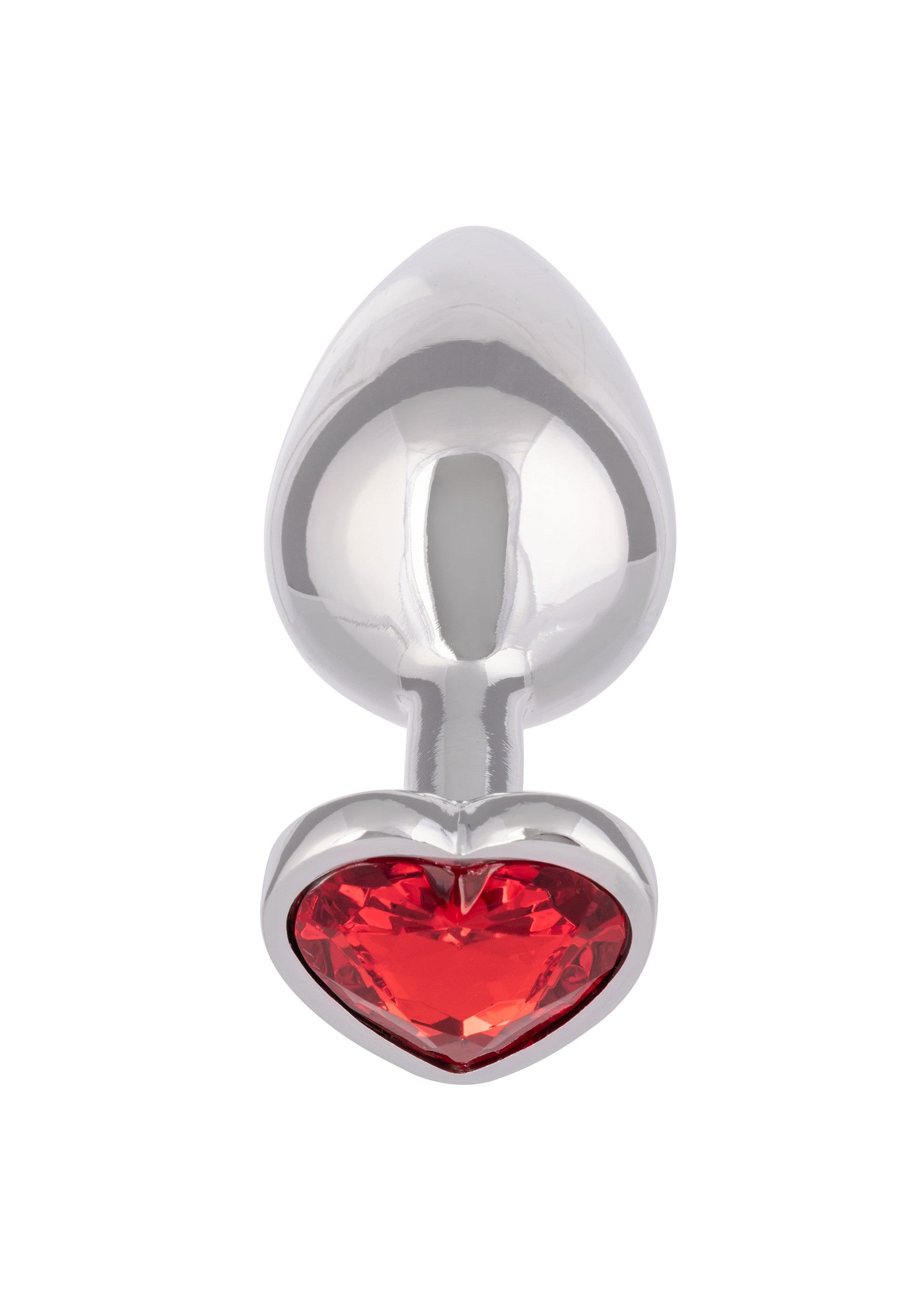 CalExotics Jewel Large Ruby Heart Plug