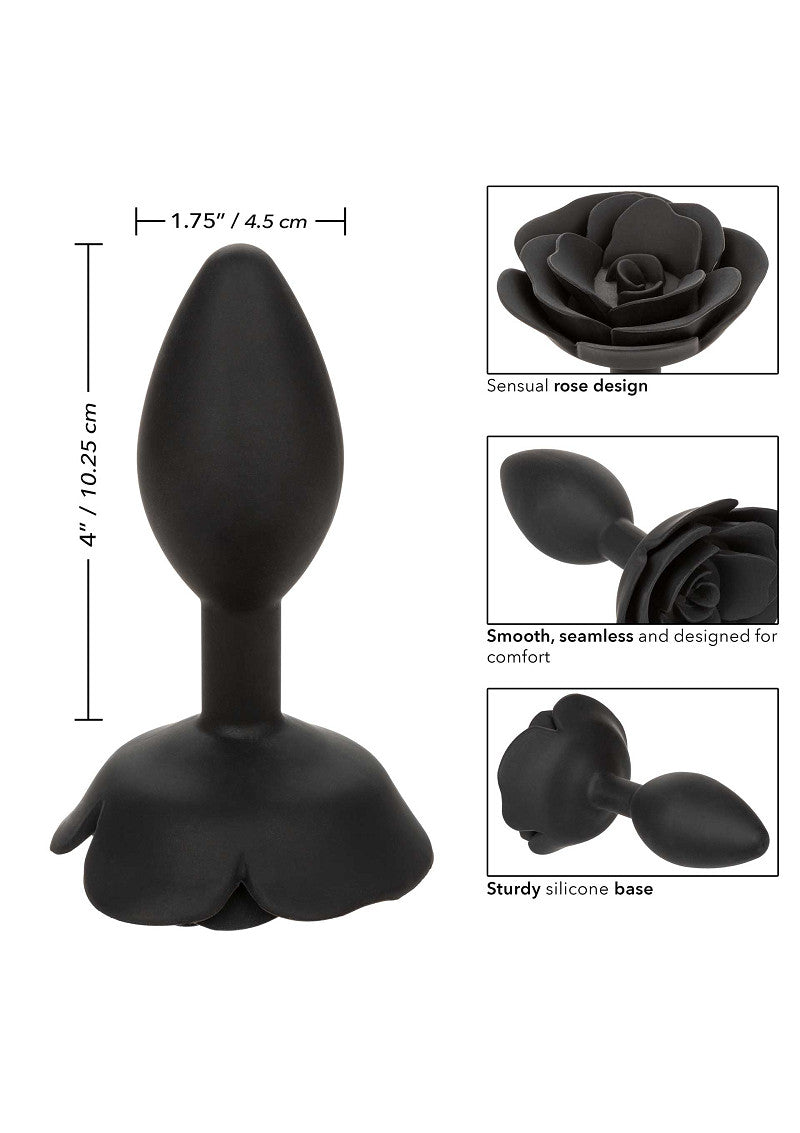 CalExotics Forbidden Large Rose Anal Plug