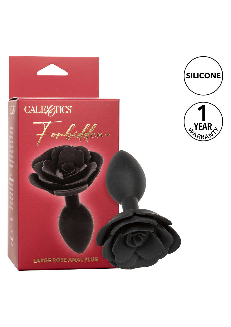 CalExotics Forbidden Large Rose Anal Plug