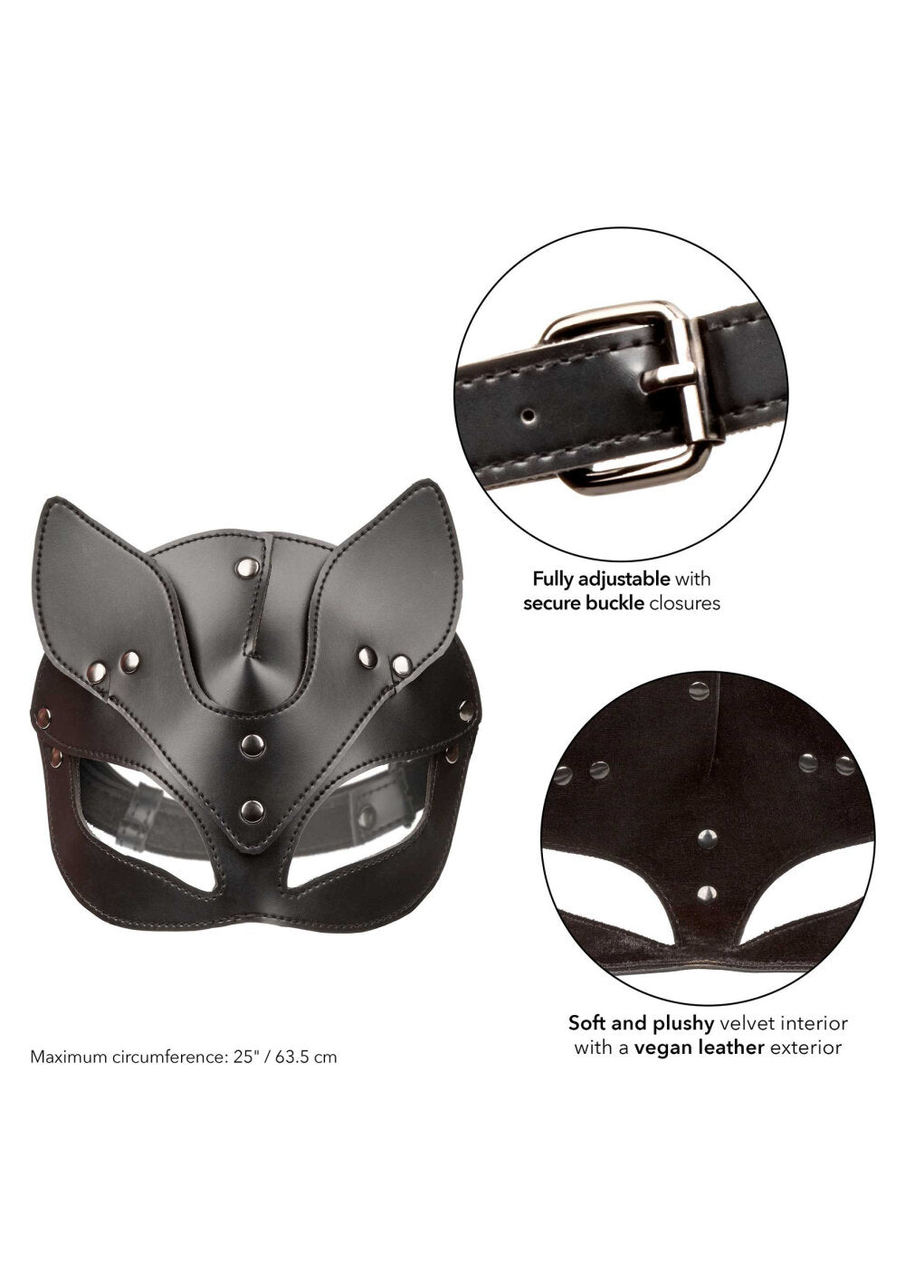 CalExotics Euphoria Collection Cat Mask