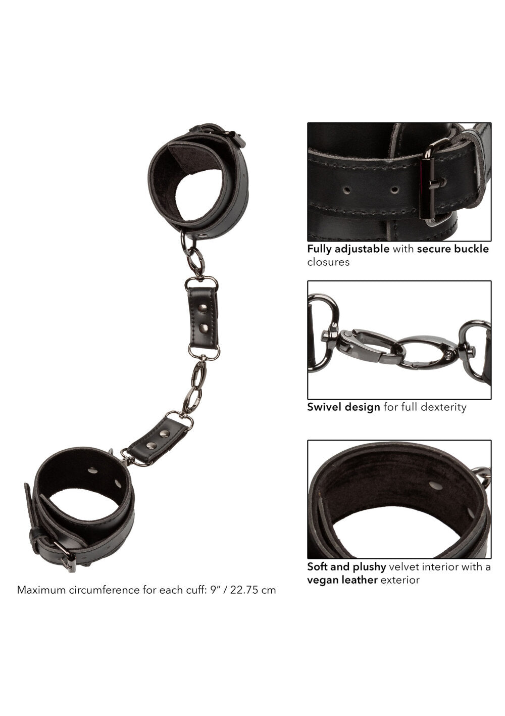 CalExotics Euphoria Collection Hand Cuffs