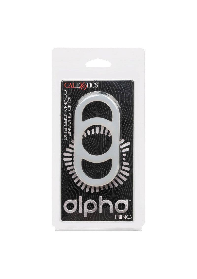 CalExotics Alpha Liquid Silicone Commander Ring