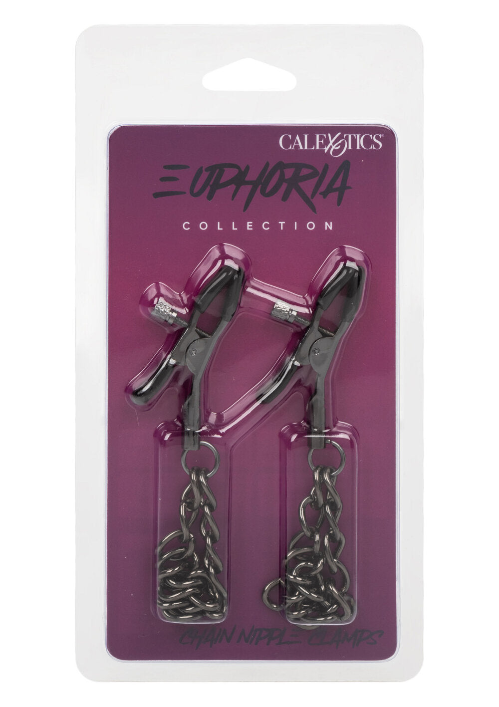 CalExotics Euphoria Collection Chain Nipple Clamps