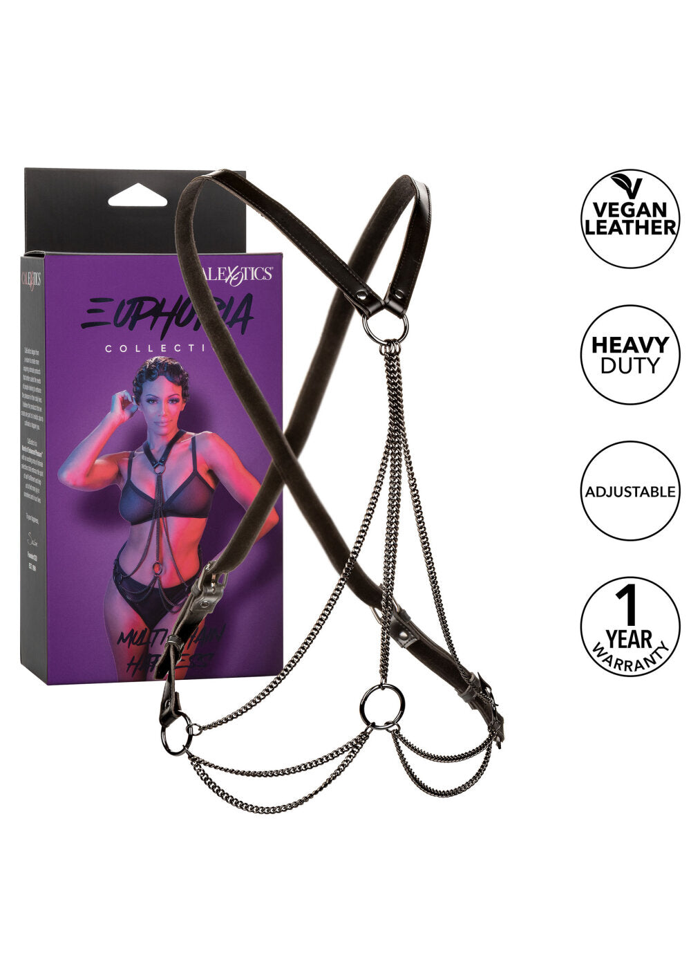 CalExotics Euphoria Collection Multi Chain Harness