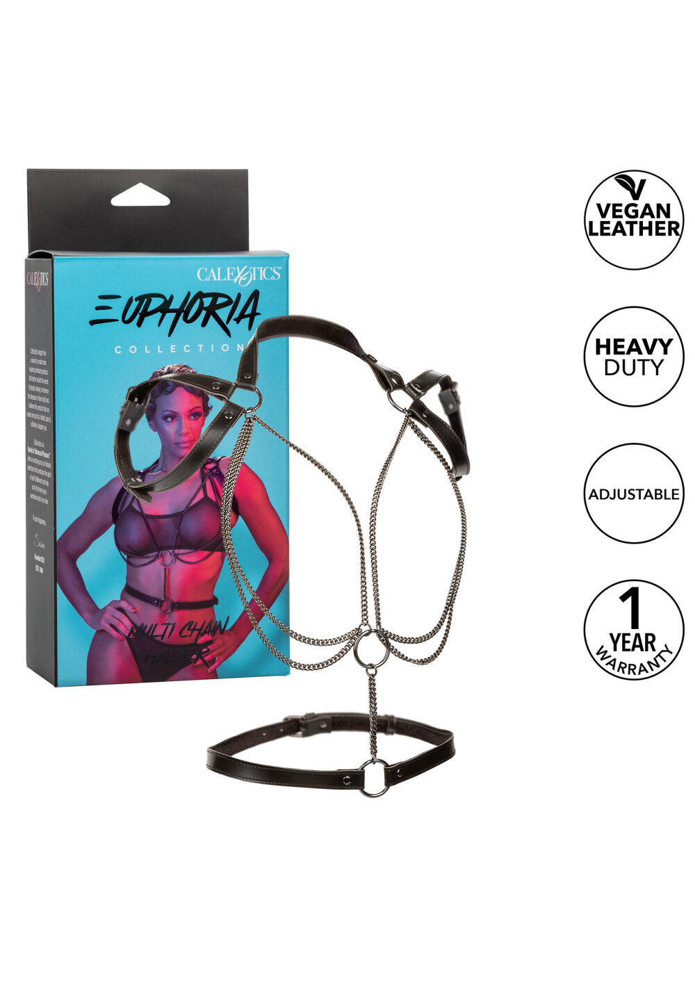 CalExotics Euphoria Collection Multi Chain Halter