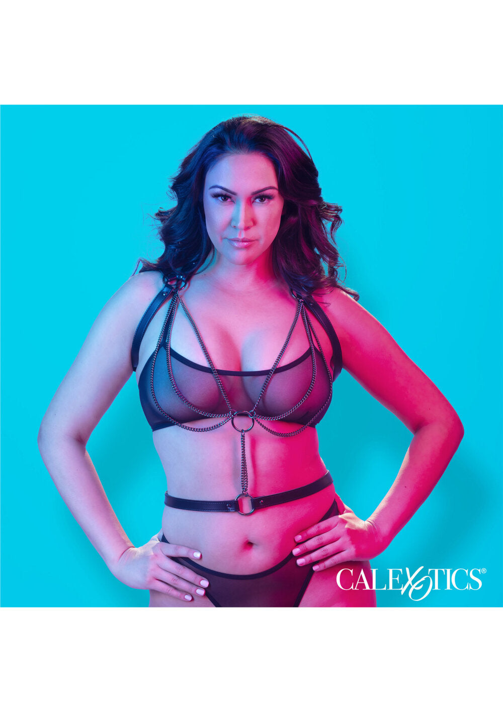 CalExotics Euphoria Collection Plus Size Multi Chain Halter