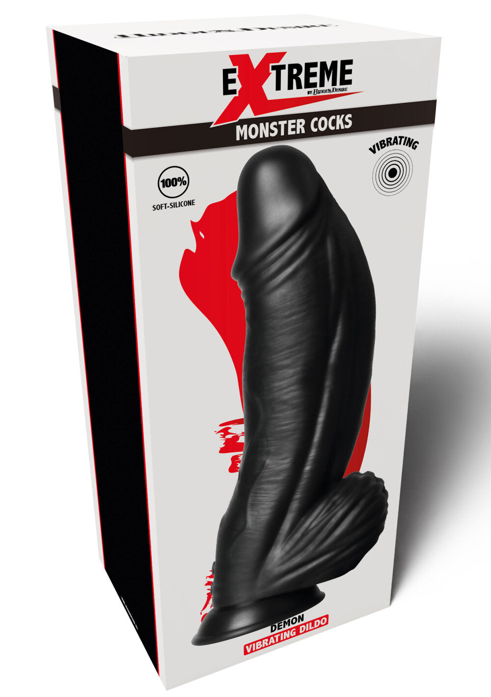 Hidden Desire Extreme Vibrating Demon Monster Dildo