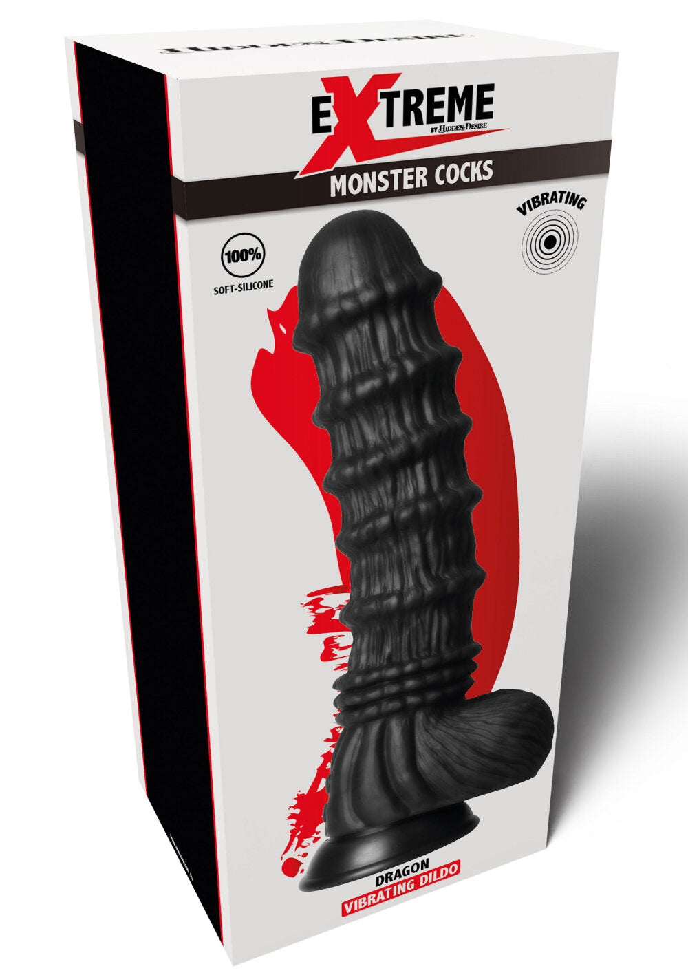 Hidden Desire Extreme Vibrating Dragon Monster Dildo