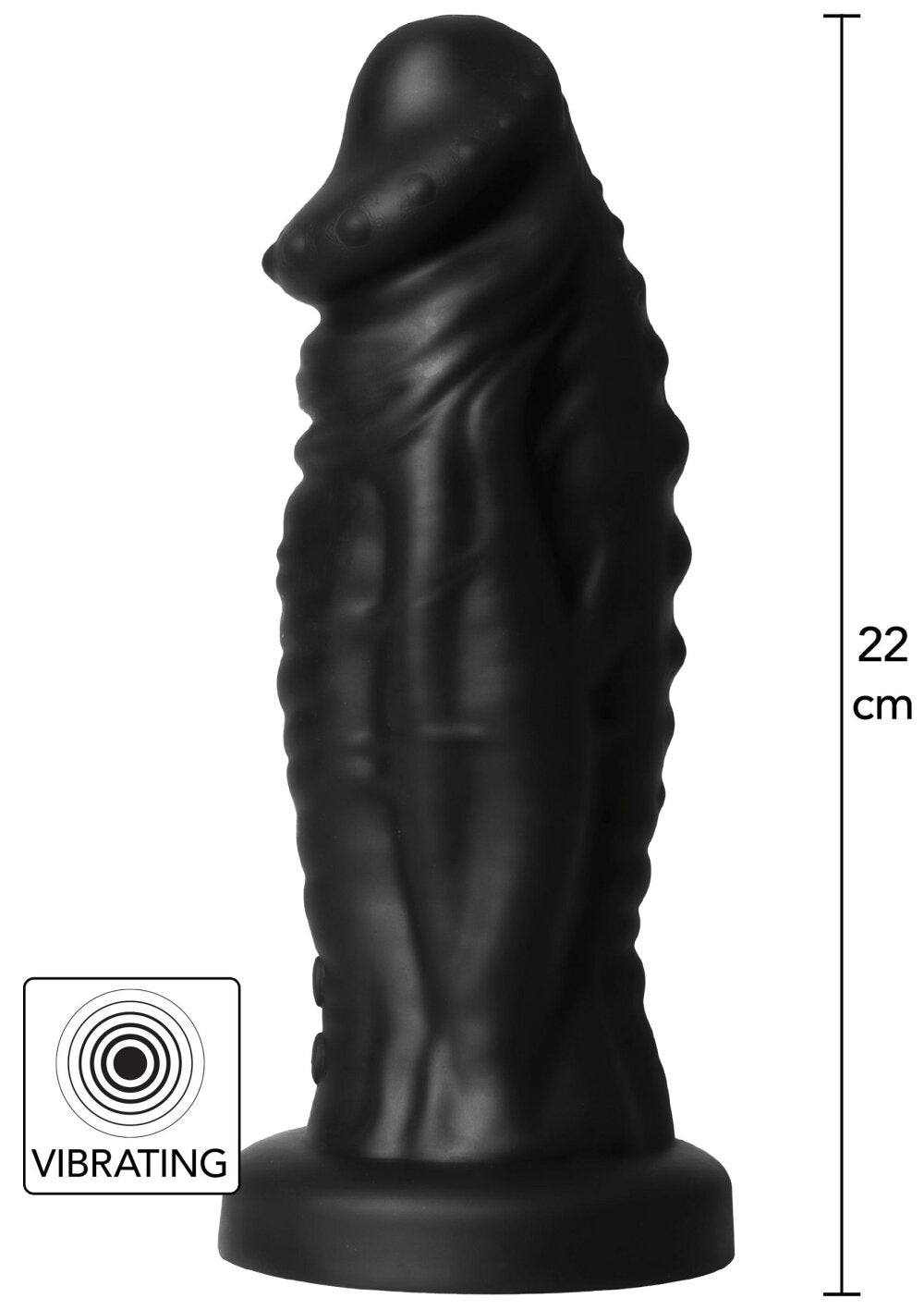 Hidden Desire Extreme Vibrating Devil Monster Dildo