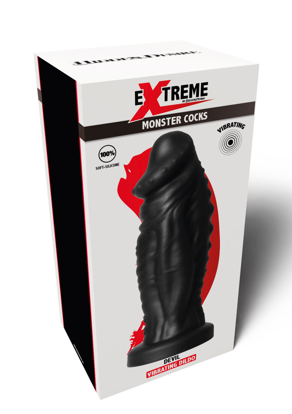 Hidden Desire Extreme Vibrating Devil Monster Dildo