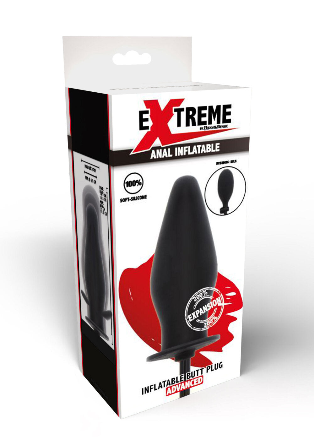 Hidden Desire Extreme Inflatable Butt Plug - Advanced