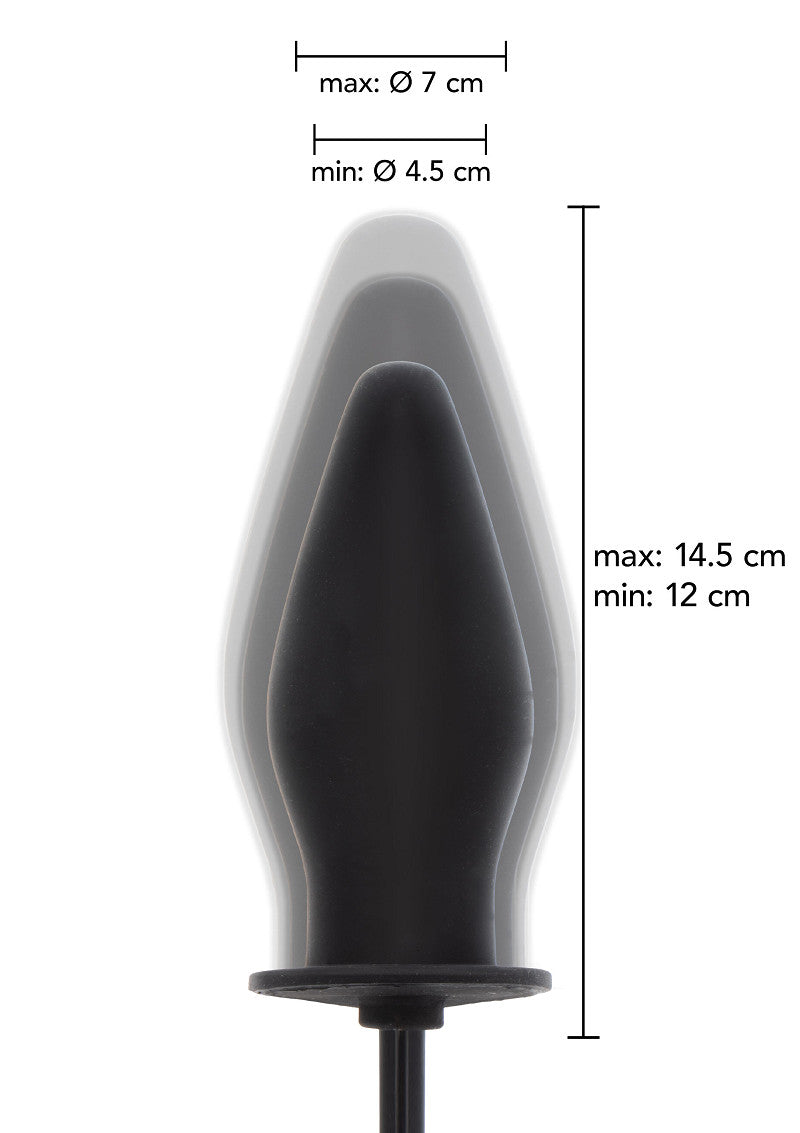 Hidden Desire Extreme Inflatable Butt Plug - Advanced