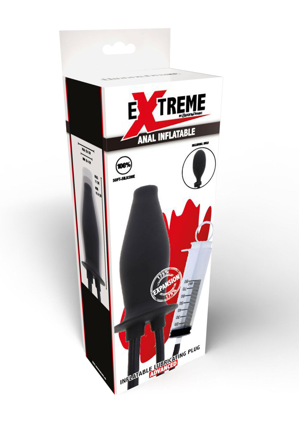 Hidden Desire Extreme Inflatable Lubricating Plug