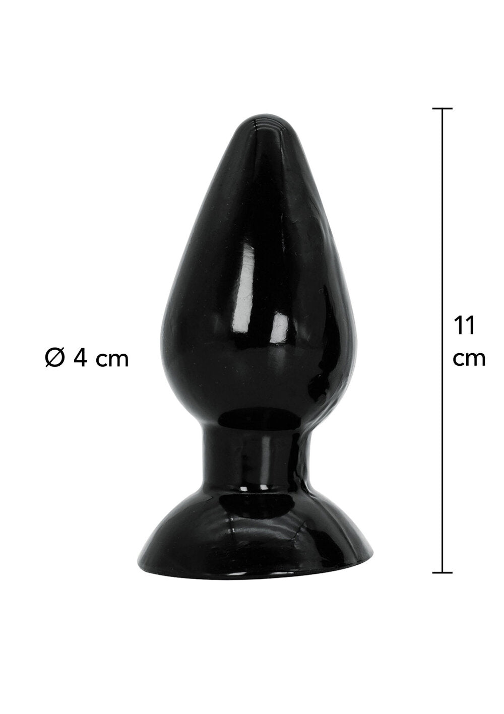 Hidden Desire Extreme Buttplug Medium 11cm