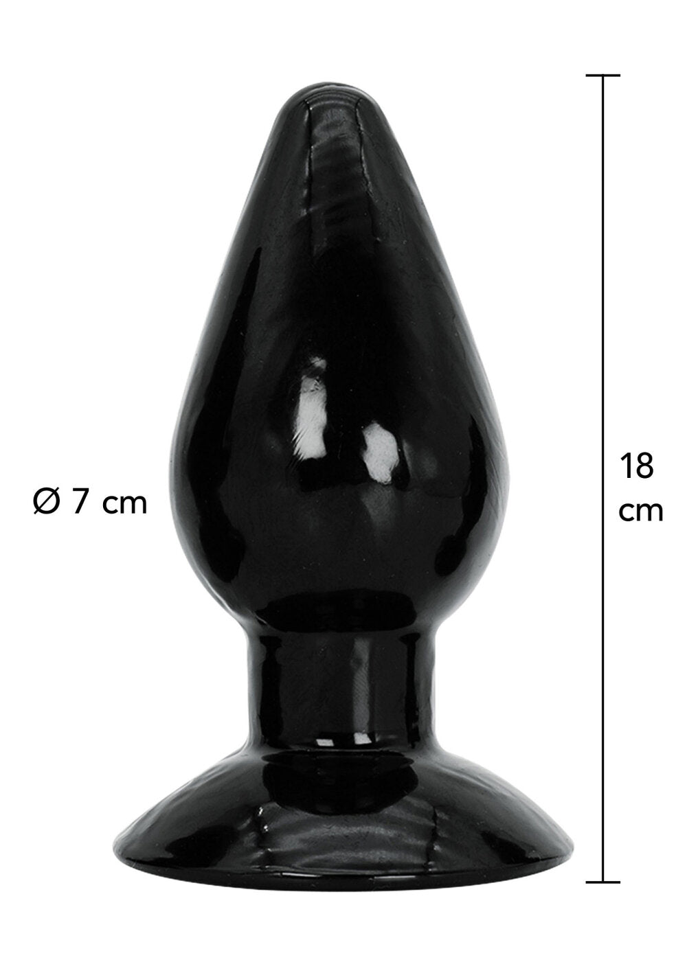 Hidden Desire Extreme Buttplug XL 18cm