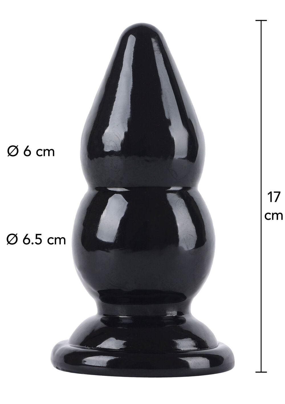 Hidden Desire Extreme Buttplug Balls Large 17cm