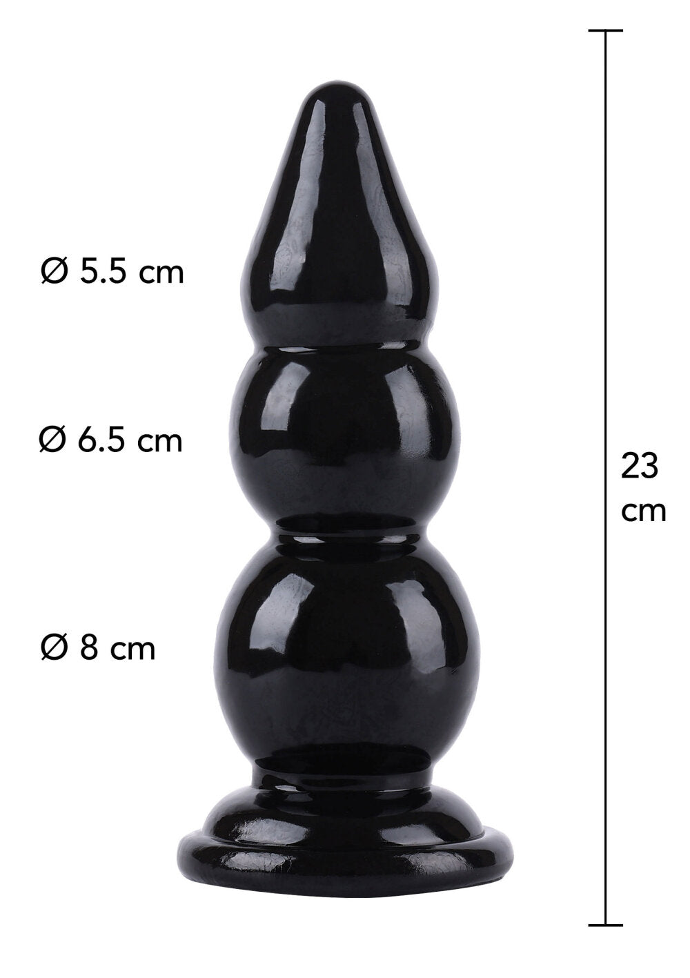 Hidden Desire Extreme Buttplug Balls XL 23cm