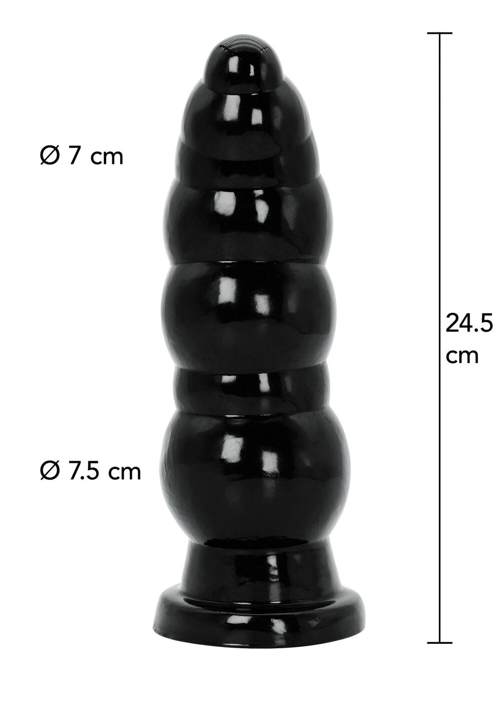 Hidden Desire Extreme Buttplug Balls XL 24.5cm