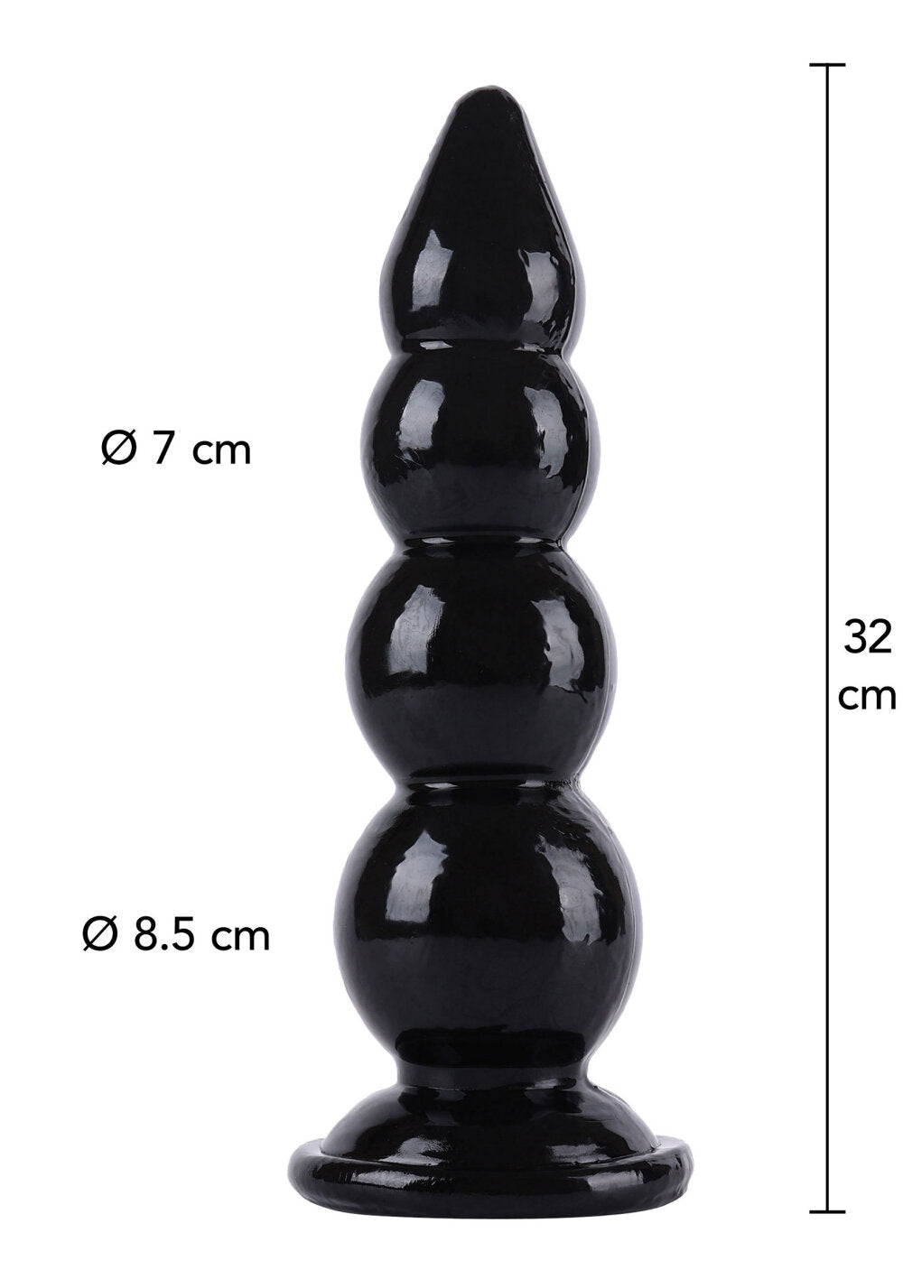 Hidden Desire Extreme Buttplug Balls XXL 32cm