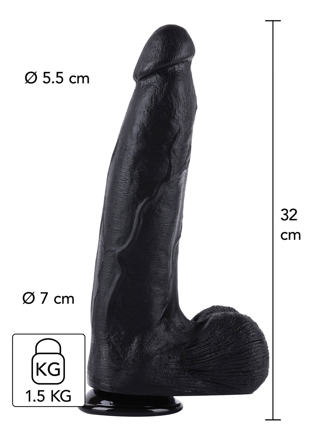 Hidden Desire Extreme Dong XXL 32cm