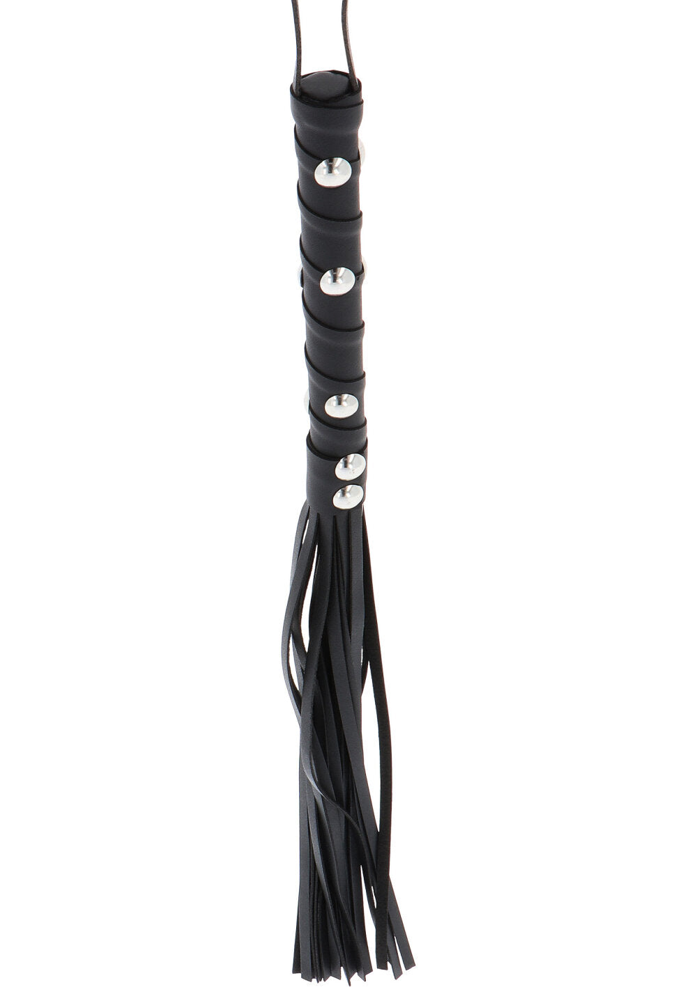 Hidden Desire Extreme Short Studded Flogger Whip