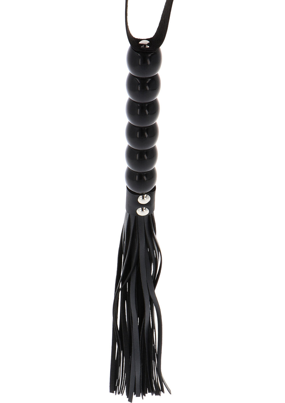 Hidden Desire Extreme Long Beaded Flogger Whip