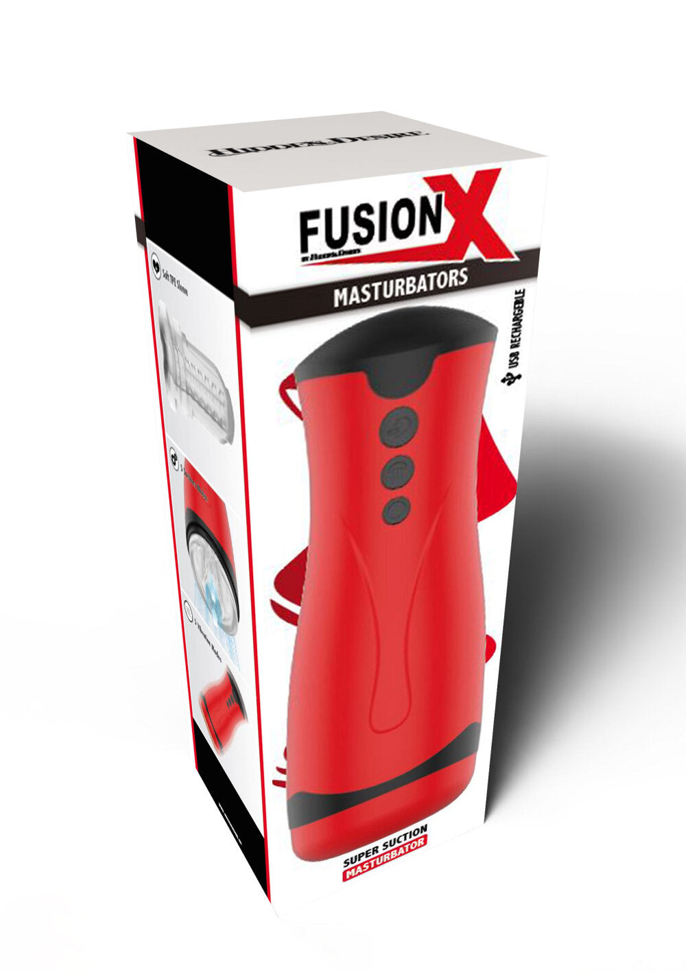 Hidden Desire Fusion X Super Suction Masturbator