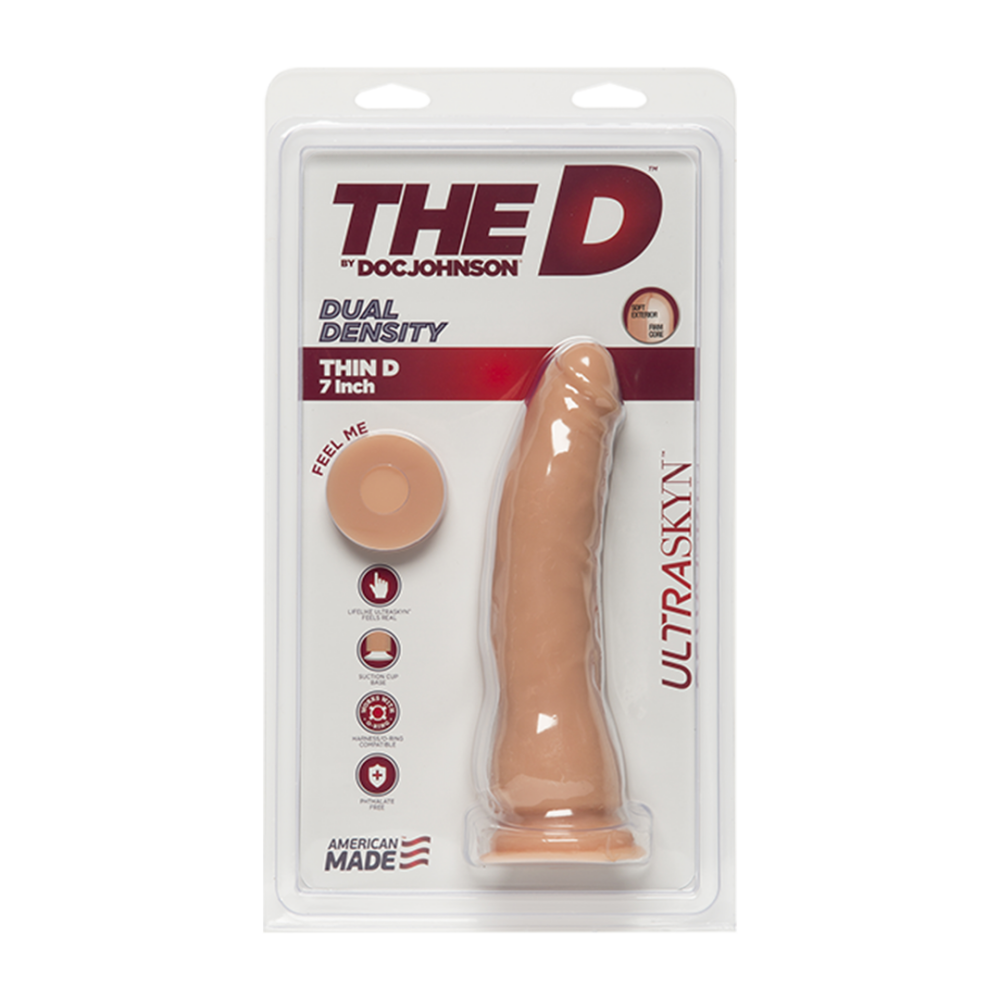 Dünner D - Realistischer ULTRASKYN-Dildo - 7 / 18 cm