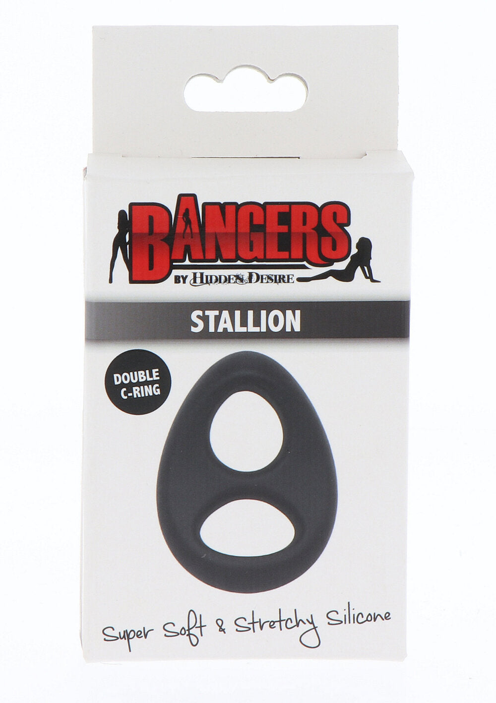 Hidden Desire Bangers C-Rings Soft Silicone Stallion C-Ring