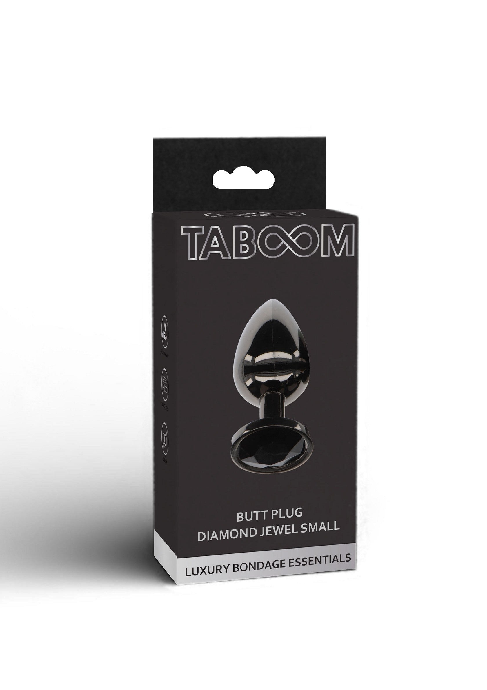 Taboom Bondage Essentials Butt Plug With Diamond Jewel S